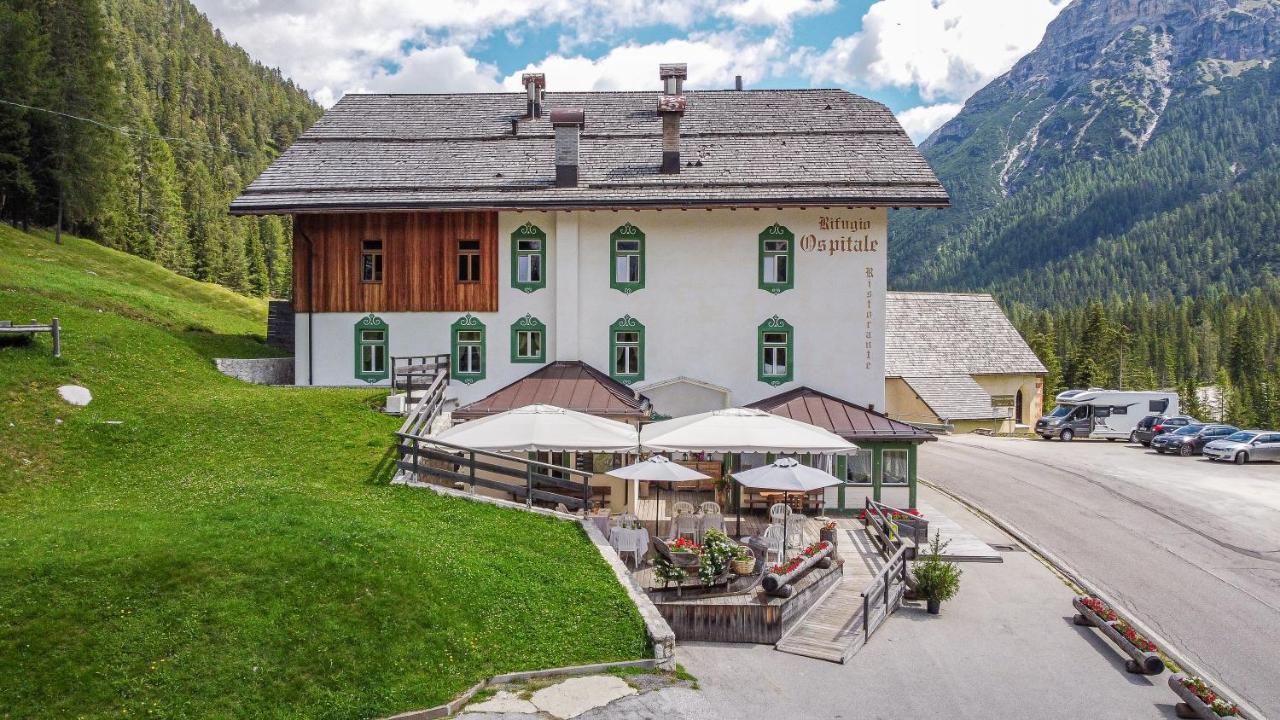 Hotel Ristorante Rifugio Ospitale Cortina dʼAmpezzo Esterno foto