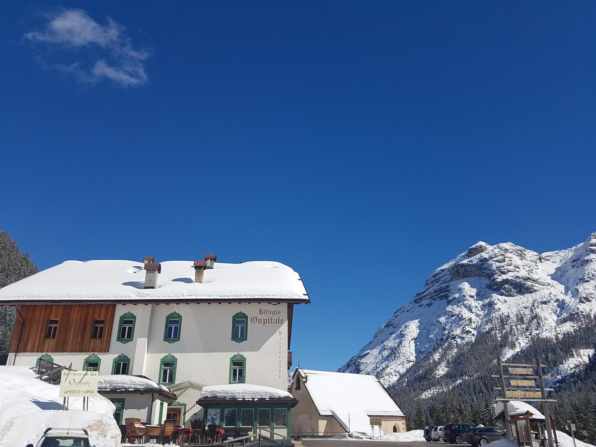 Hotel Ristorante Rifugio Ospitale Cortina dʼAmpezzo Esterno foto